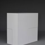 Table basse sculpturale minimaliste, années 1980