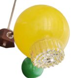Vintage 60s multicolored Soutnik lamp