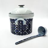 16-piece earthenware punch set from the Tenera series by Grete Helland-Hansen for Royal Copenhagen