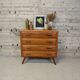 Vintage chest of drawers with tapered legs