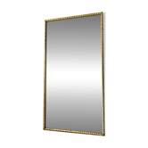 Antique silver leaf mirror, 19th century