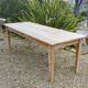 Solid oak farmhouse table 220 X 80 cm