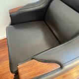 Fauteuil avec Cendrier par Henry Walter Klein pour Bramin Møbler, 1969
