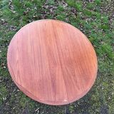 Circular teak table - Denmark 1960s