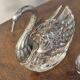 Swan salt shakers
