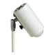 Modern Bauhaus style lamps in white, ideal for the library or study.