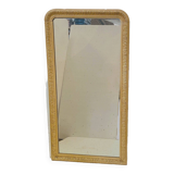 Louis Philippe mirror in wood and patinated stucco 19th century