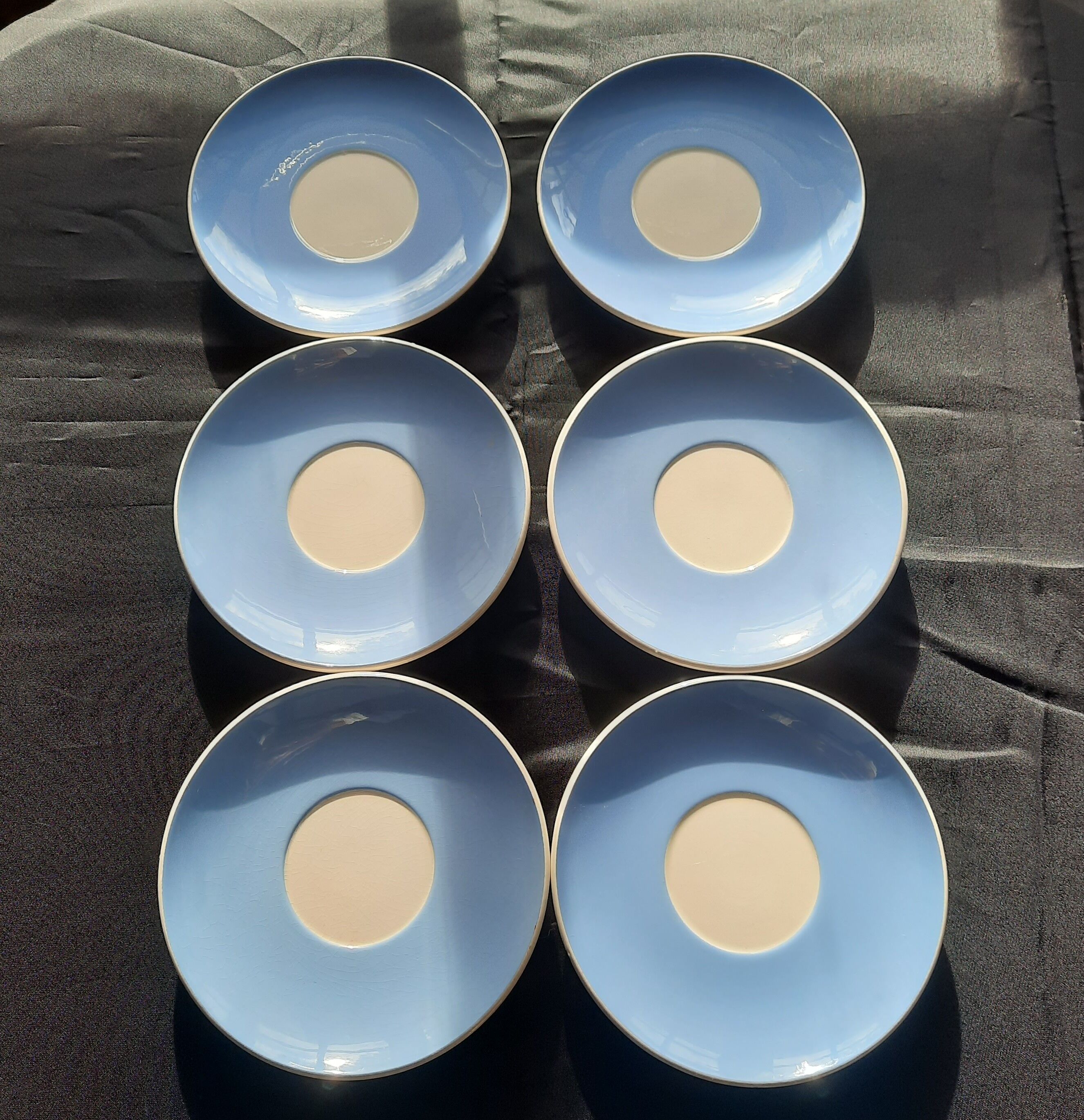 6 cups and under cups Villeroy and Boch from Mettlach