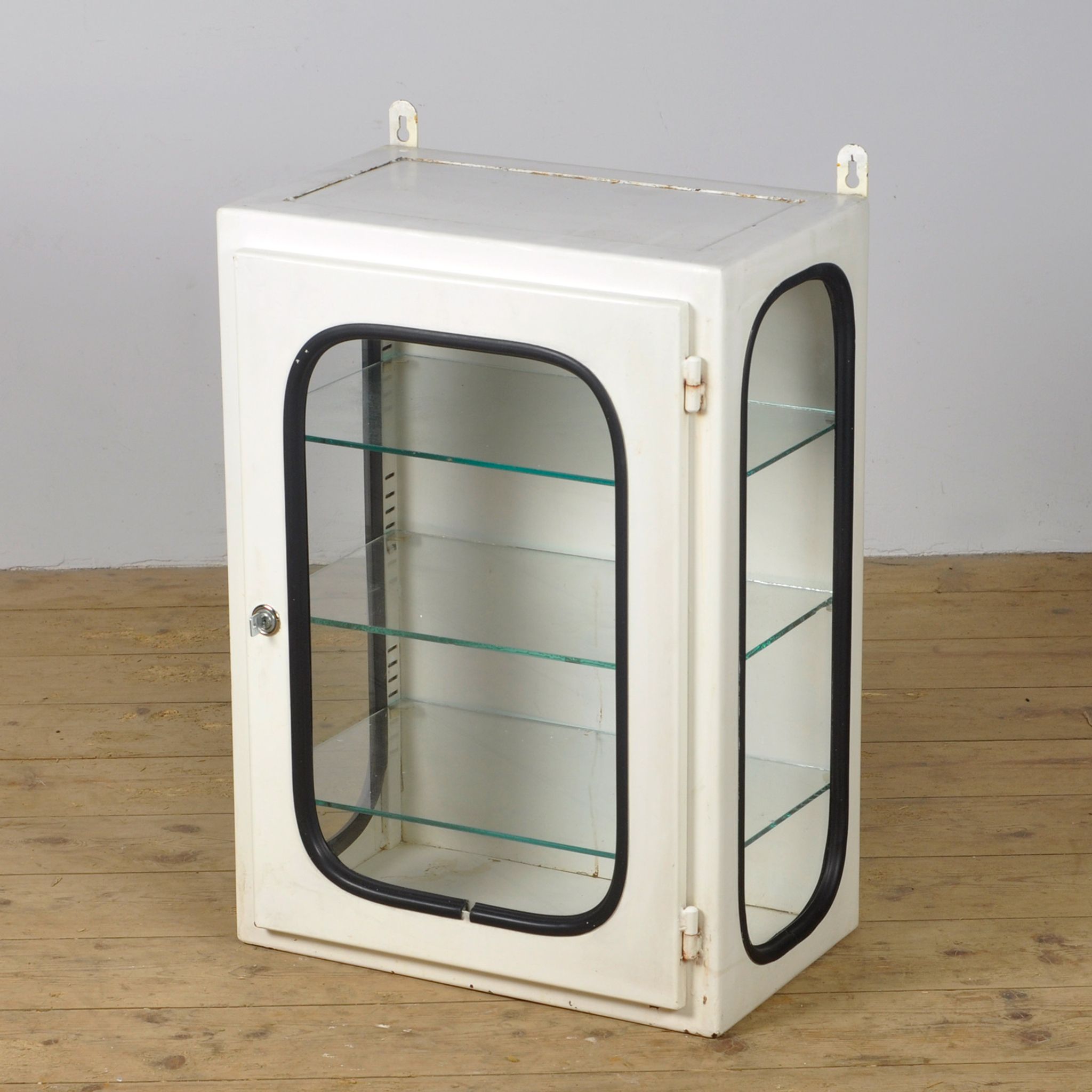 Vintage hospital medicine cabinet, 1970s