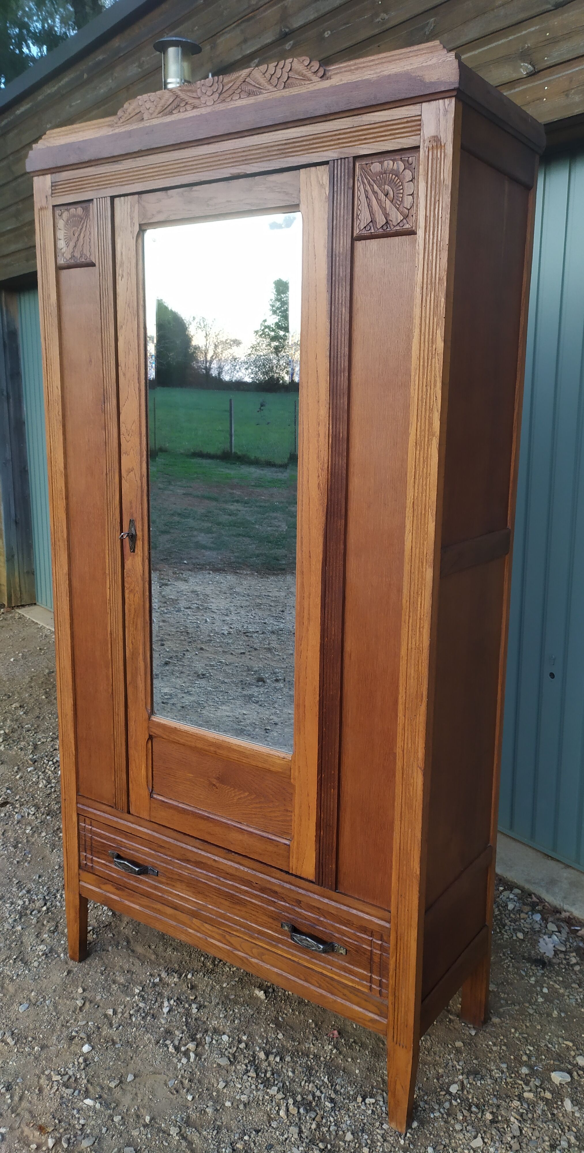 Parisian art deco wardrobe