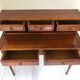 Petit bureau à gradin en merisier 1970