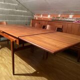 Teak extension table