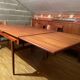 Teak extension table