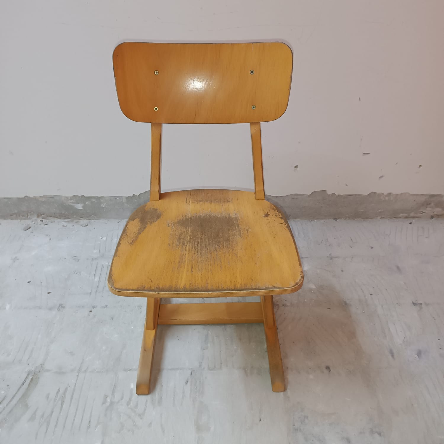 Casala vintage school chair 1960