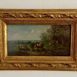 Painting "countryside landscape"