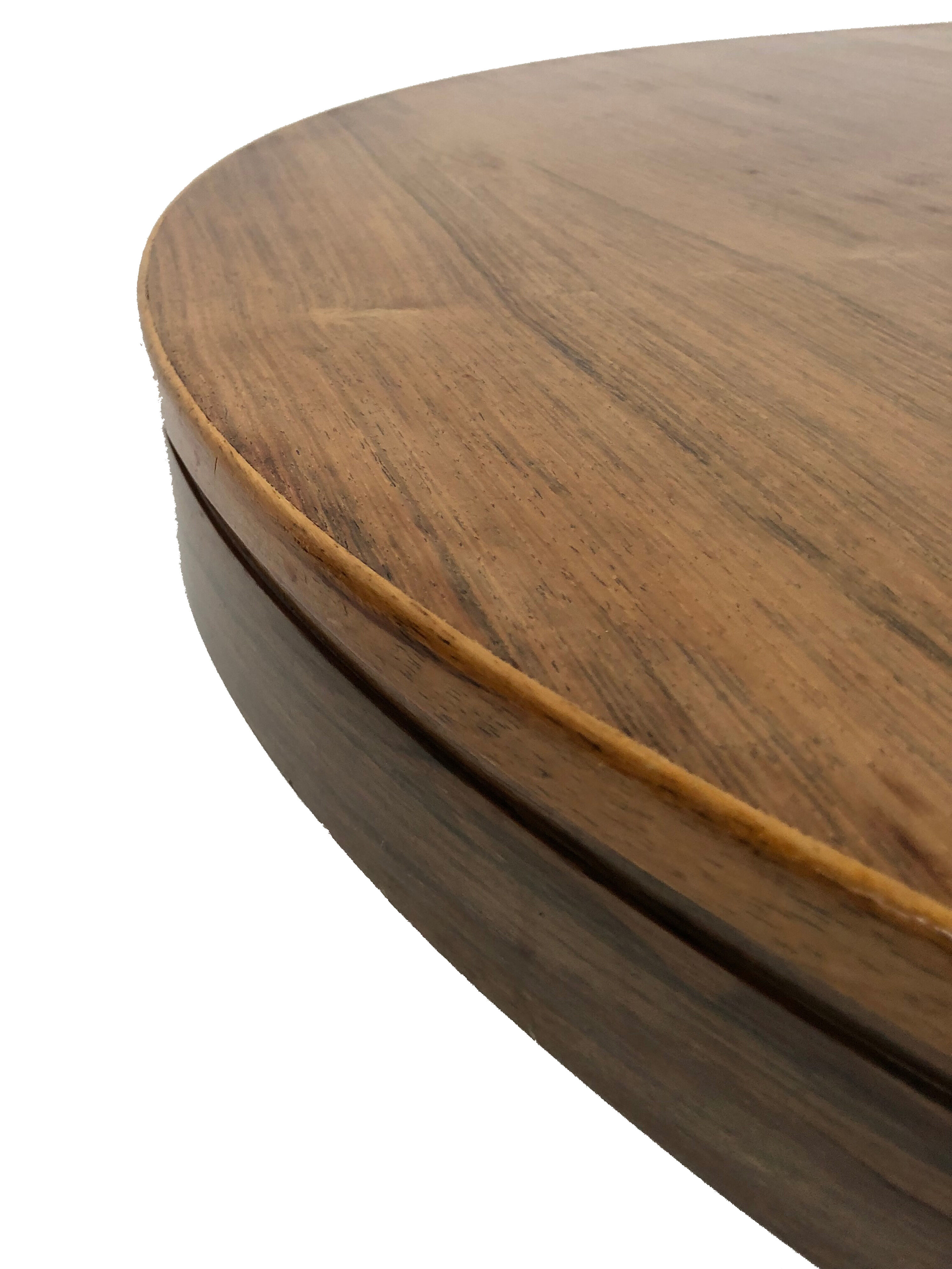 Danish coffee table in  rosewood 1960