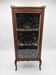 Vitrine ancienne style transition Louis XV-Louis XVI en Acajou