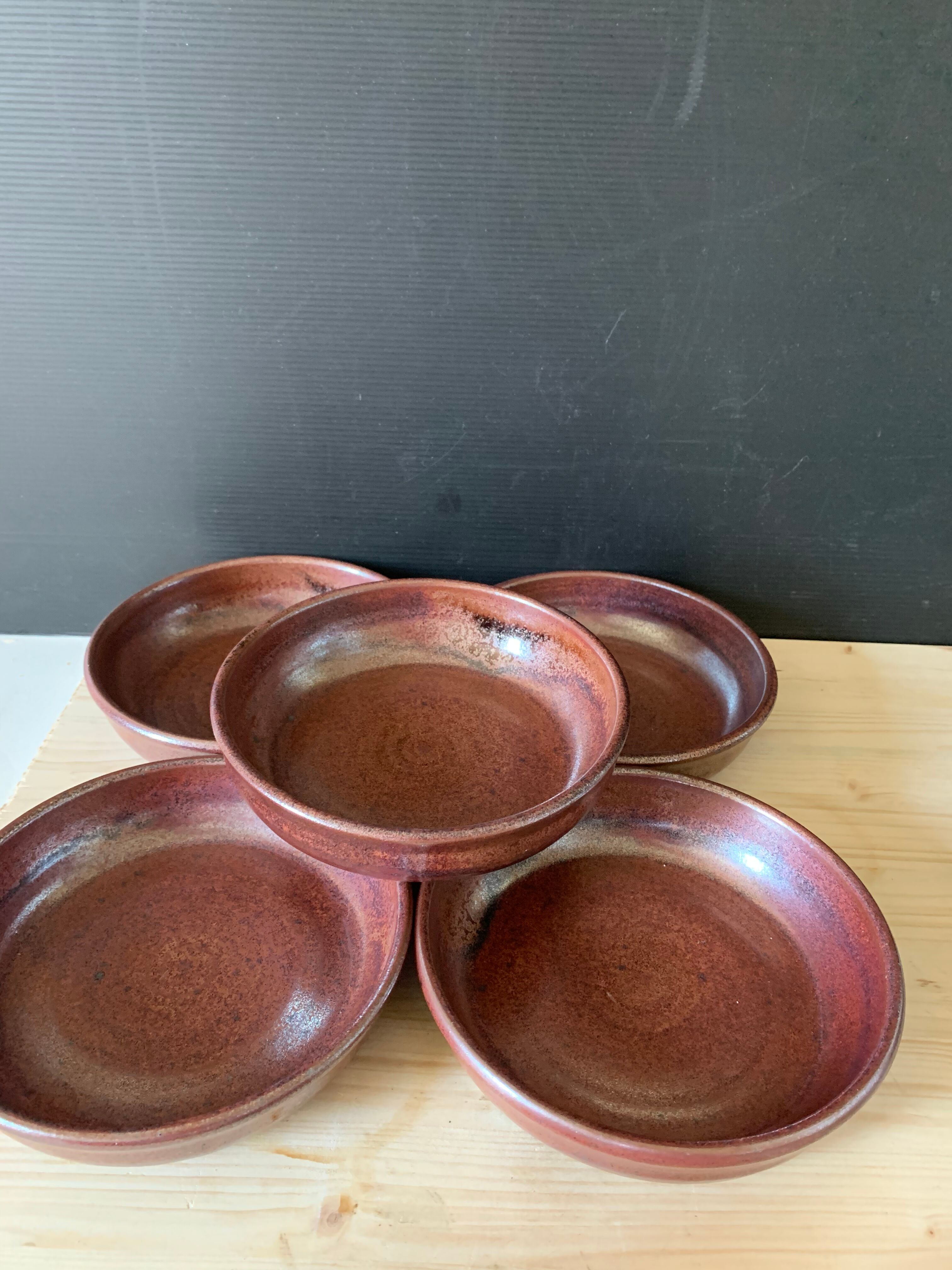 Stoneware plates