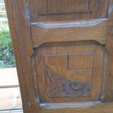 Oak cabinet