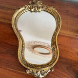 Wooden mirror 34x19cm