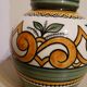 Round vase, signed Henriot Quimper, 1950s