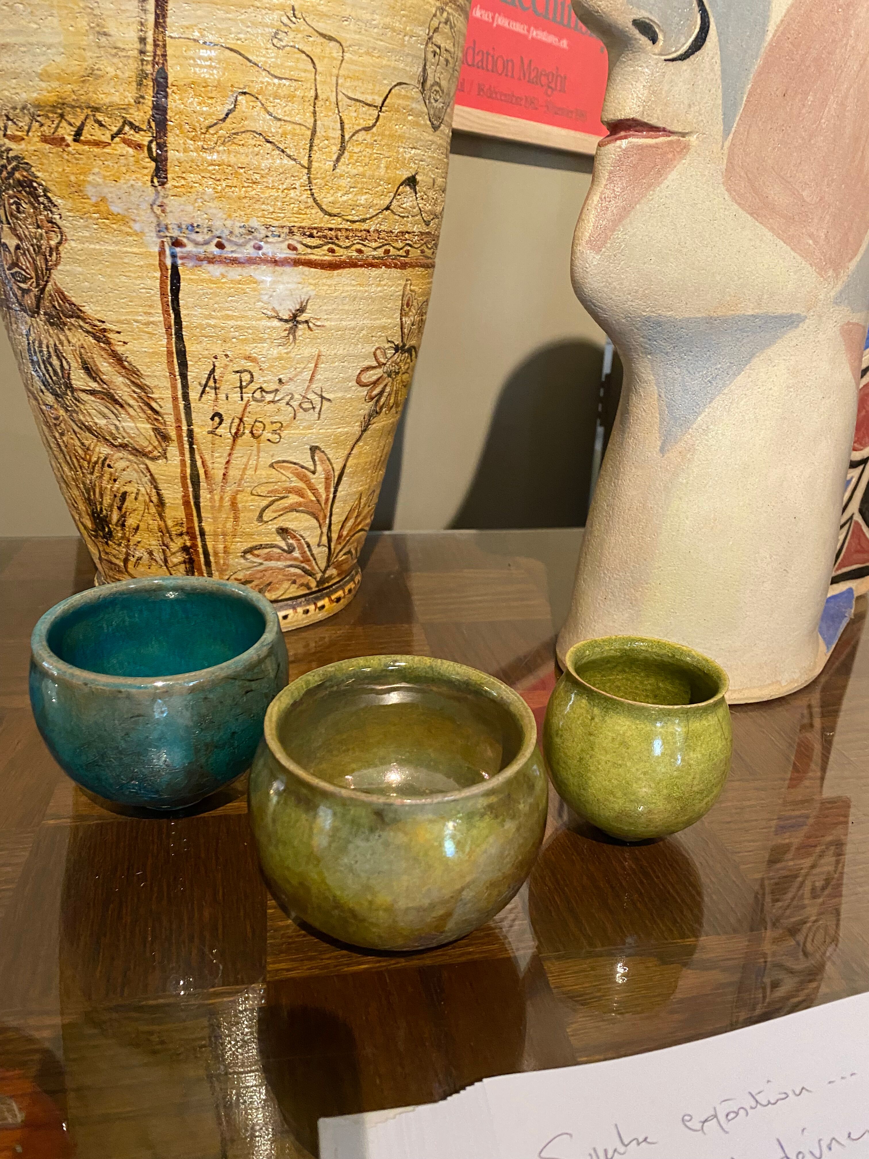 Bowl in raku Gisele Buthod-Boy