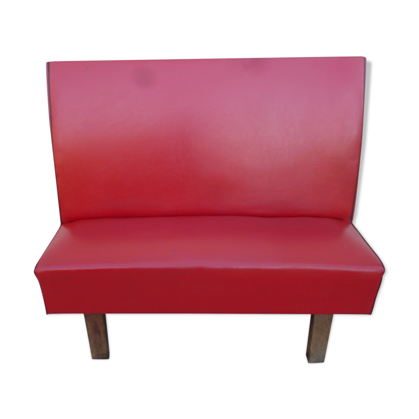 Vintage bistro bench