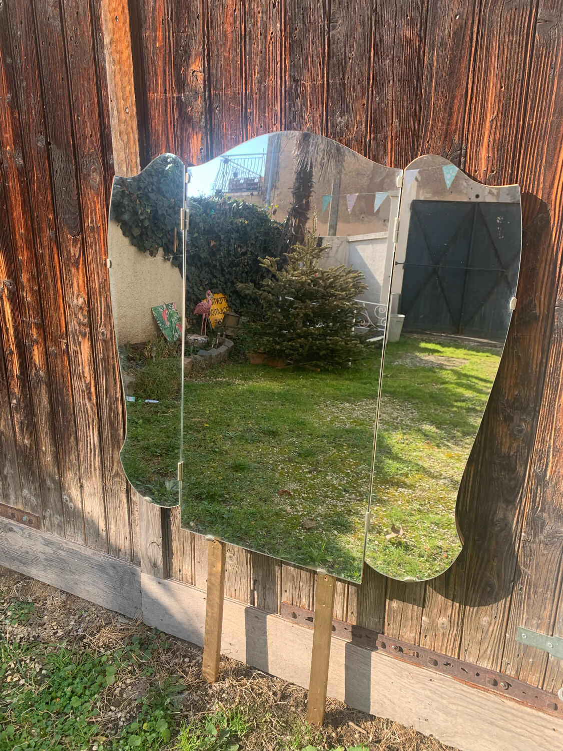 Dressing table mirror, 94x93 cm