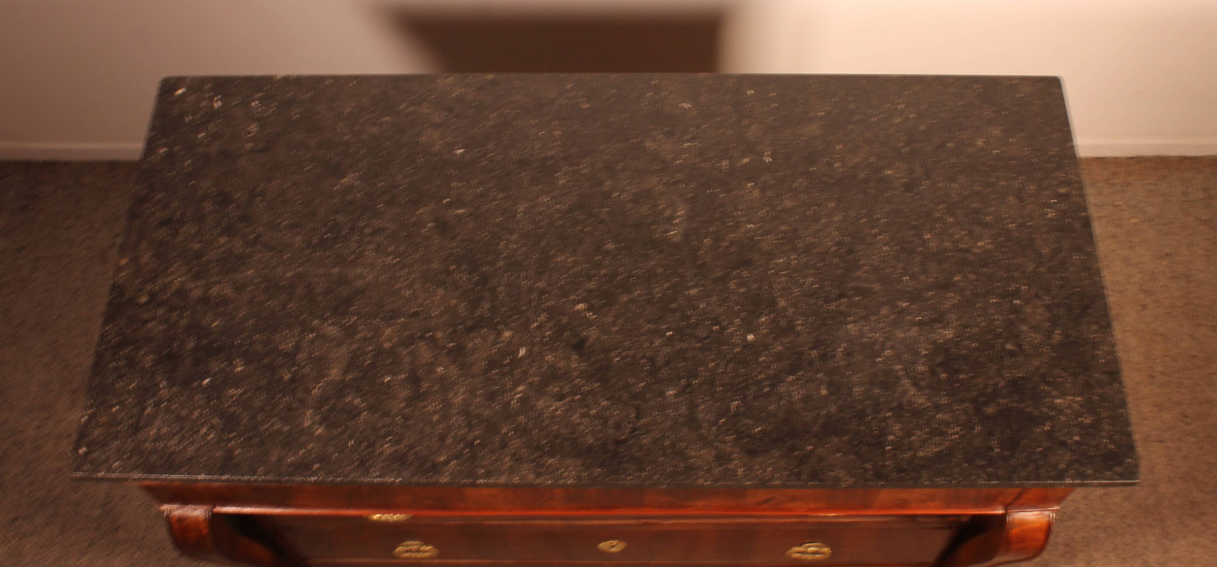 Restoration Period Chest of Drawers in Walnut