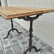 Old bistro table