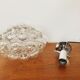 Large Mid Century Modern bubble pendant lamp by Helena Tynell for Glashütte Limburg