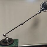 Workshop lamp Jieldé 2 industrial arm patina graphite rifle barrel