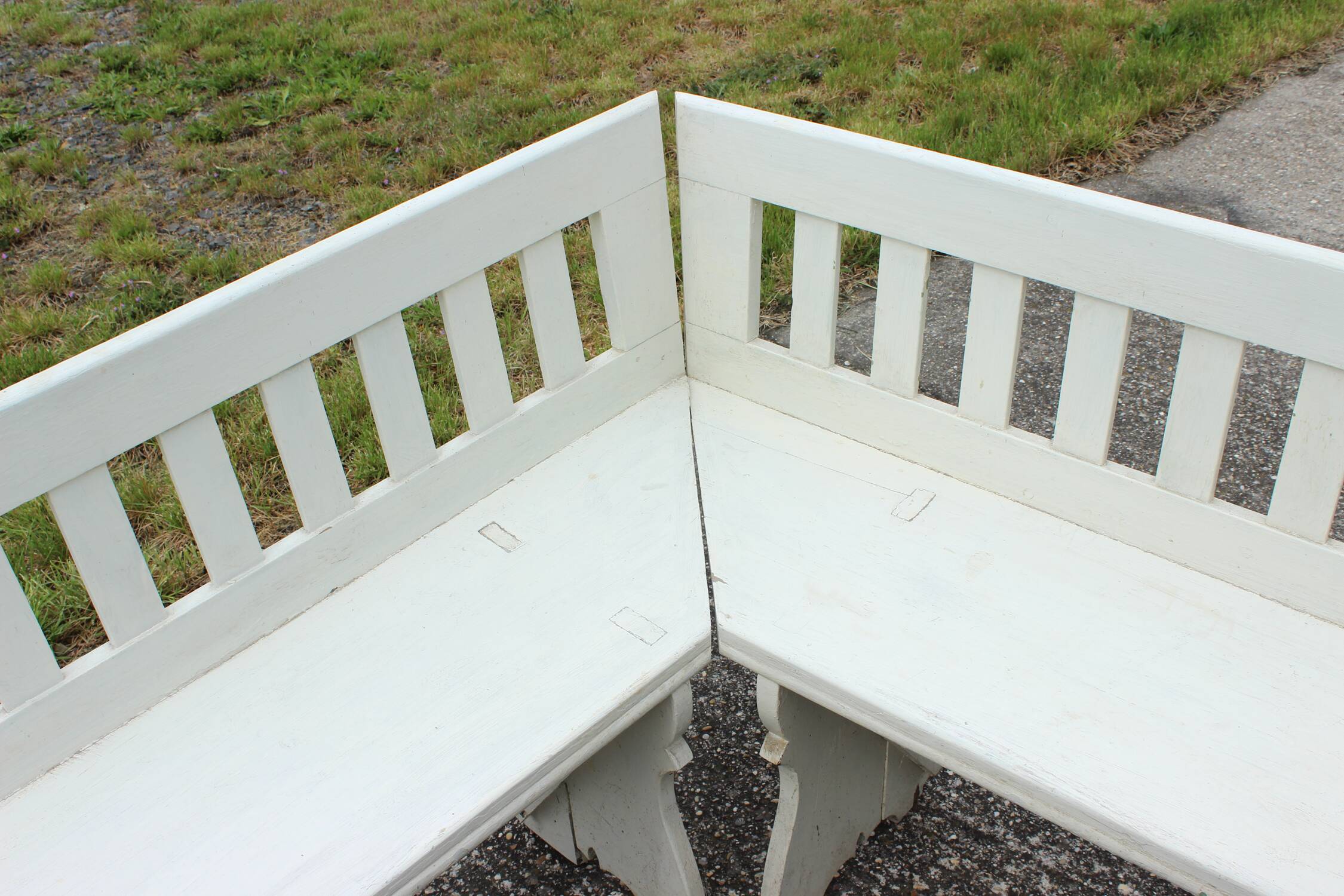 Bancs d'angle ancien, Tchécoslovaquie années 1940