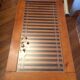 Table basse de style asiatique en bois exotique