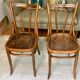 Paire de chaises de bistrot Bauman - Art nouveau