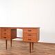 Mid-Century Danish Teak Desk, 1960s.
