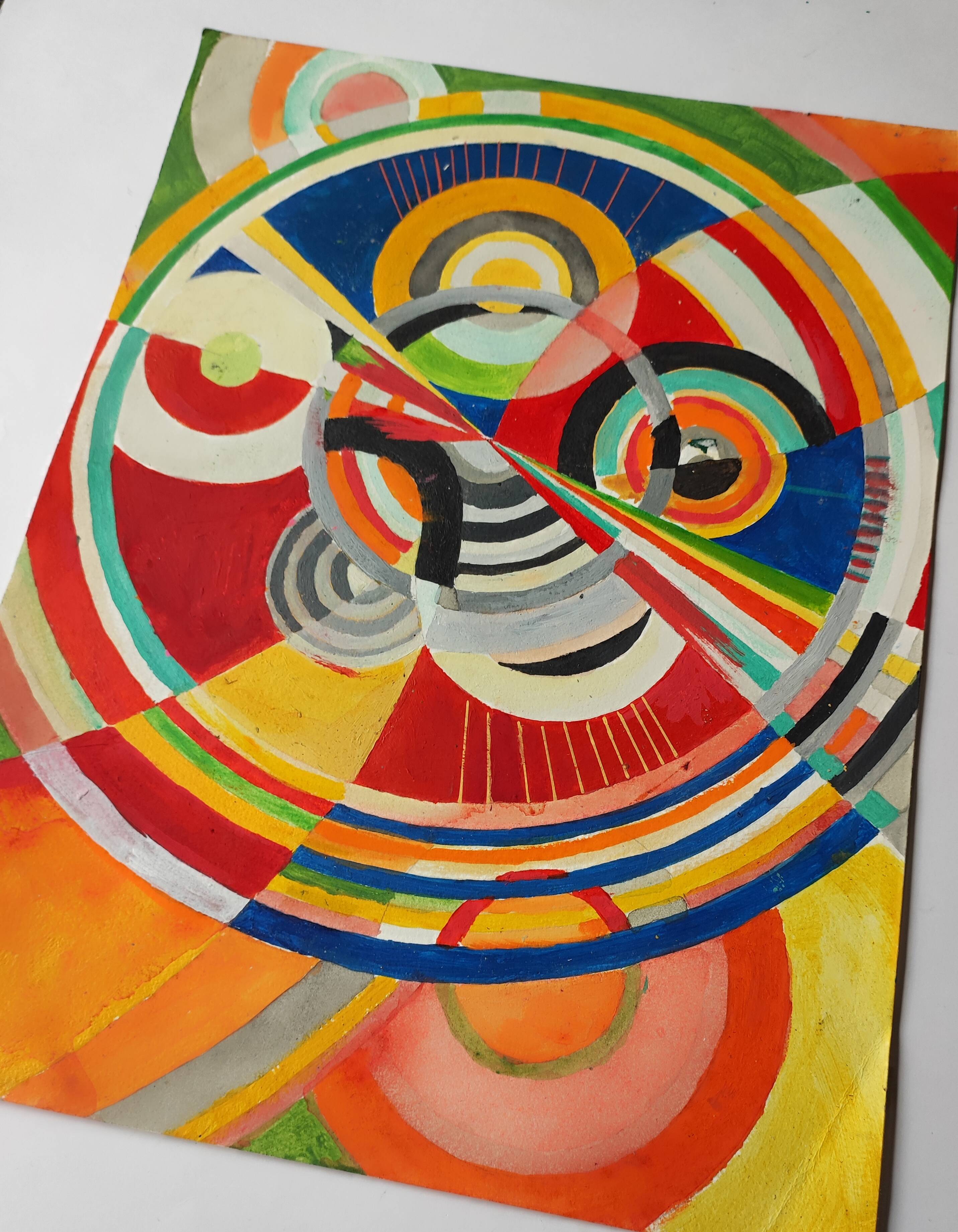 painting Sonia Delauney