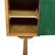 Bureau vintage des années 1960, design de bureau compact