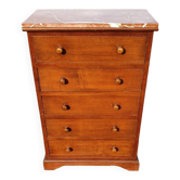 Victorian English Mahogany Chest of Drawers