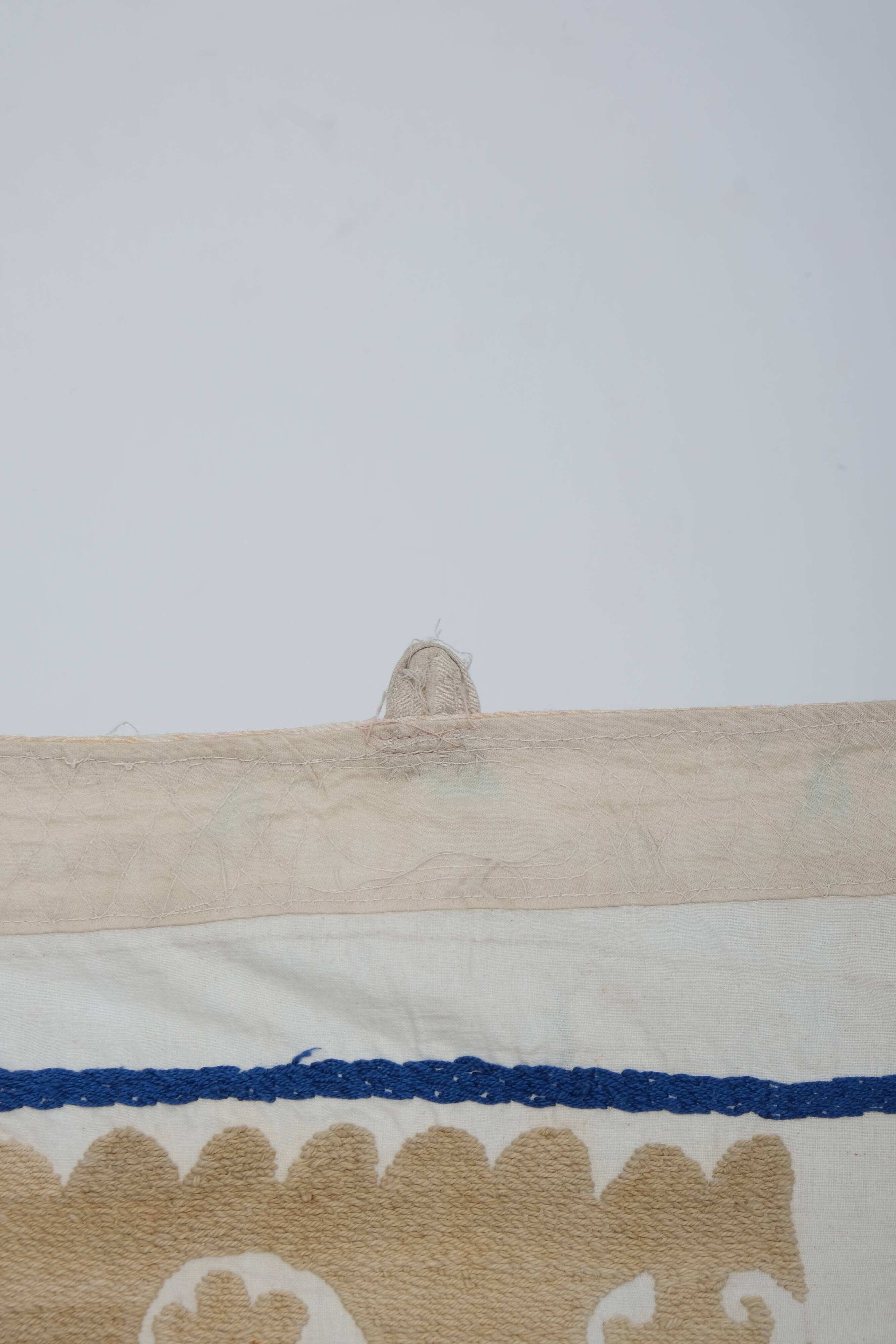 Hand-knotted rug Turkish vintage 137x140 cm