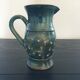 Pitcher blue green decoration peas