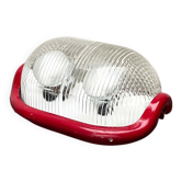 Lampadaire Modèle Noce Rouge Espace Italie Moderne Milieu du Siècle par Achille Castiglioni pour Flos, Années 1970