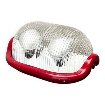 Lampadaire Modèle Noce Rouge Espace Italie Moderne Milieu du Siècle par Achille Castiglioni pour Flos, Années 1970