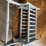 Old vintage magazine rack