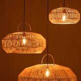 Rattan pendant light