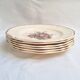 Assiettes plates Digoin Sarreguemines Modèle Lorraine