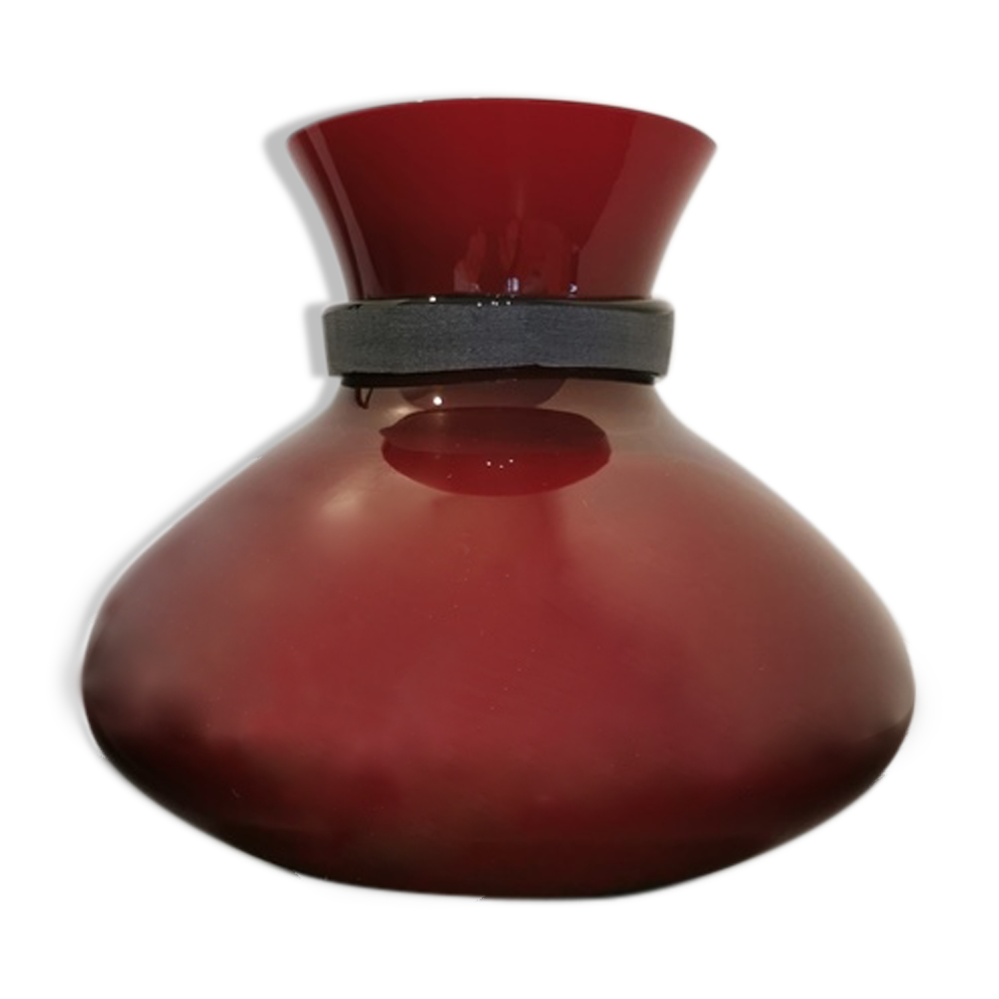 Murano glass vase signed Salviati