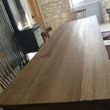 Farm table - 2m40 - 2 drawers
