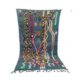 Azilal Berber rug in handmade wool 263 X 150 CM