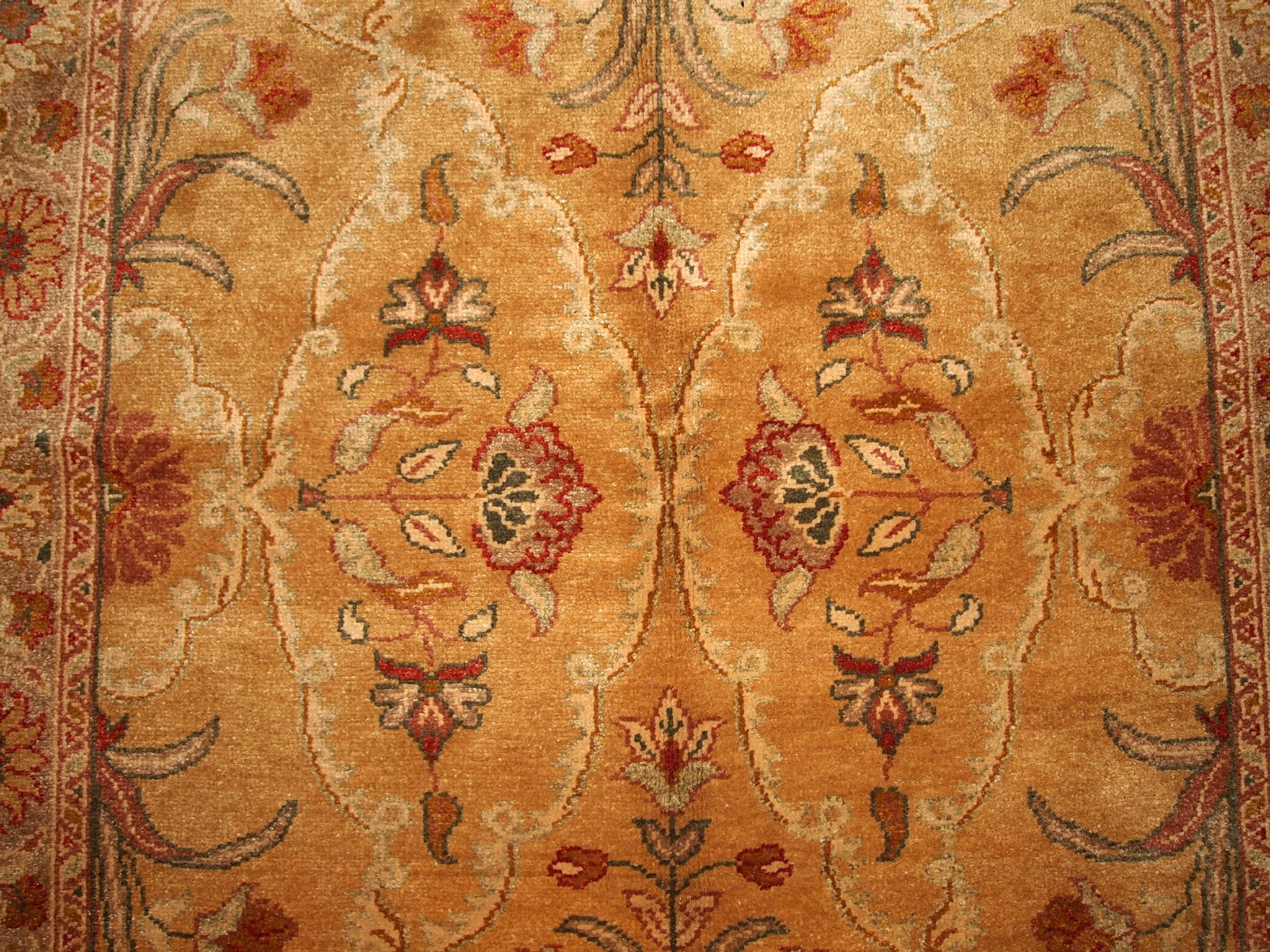 Vintage turkish sivas handmade carpet 122cm x 183cm 1980s